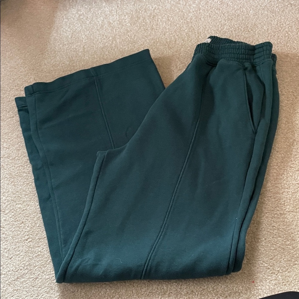 Abercrombie & Fitch Forest Green Joggers